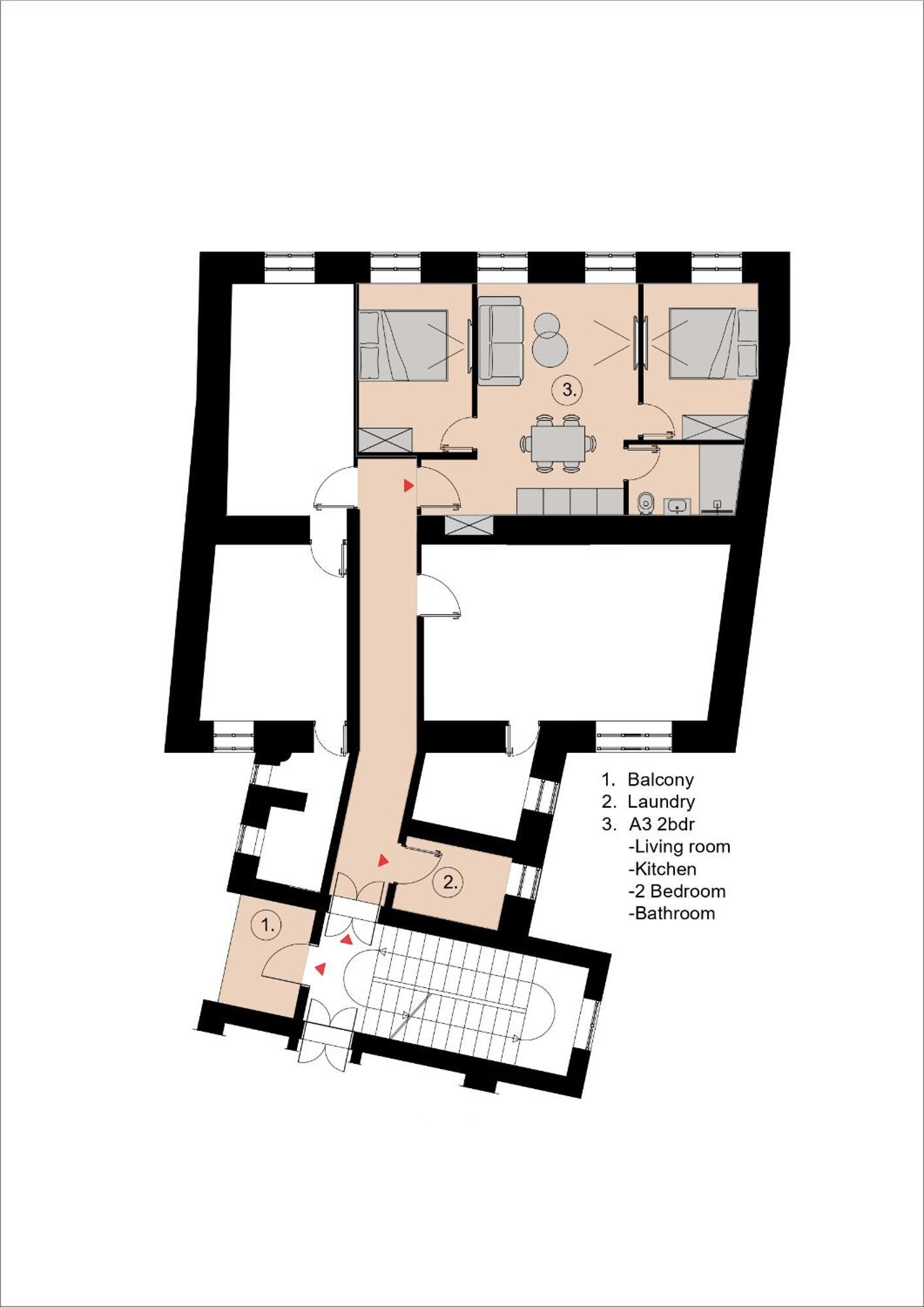 Central Apartments Сараево Экстерьер фото